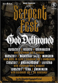 GOD DETHRONED vervollständigen die Trilogie GOD DETHRONED vervollständigen die Trilogie