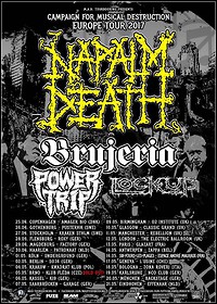NAPALM DEATH sitzen im Bus NAPALM DEATH sitzen im Bus