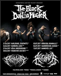 THE BLACK DAHLIA MURDER machen den Kalender voll THE BLACK DAHLIA MURDER machen den Kalender voll