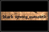 Black Spring Monolith Black Spring Monolith