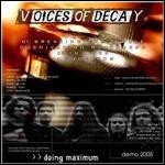 Voices Of Decay - Doing Maximum (EP) - 8 Punkte