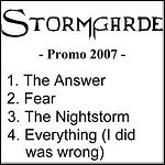 Stormgarde - Promo 2007 (EP)