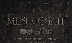 Meshuggah & High on Fire - 26.11.2016 - Stuttgart, LKA-Longhorn